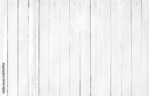 White gray wooden wall background, texture of bark wood with old natural pattern and high resolution for design art work.