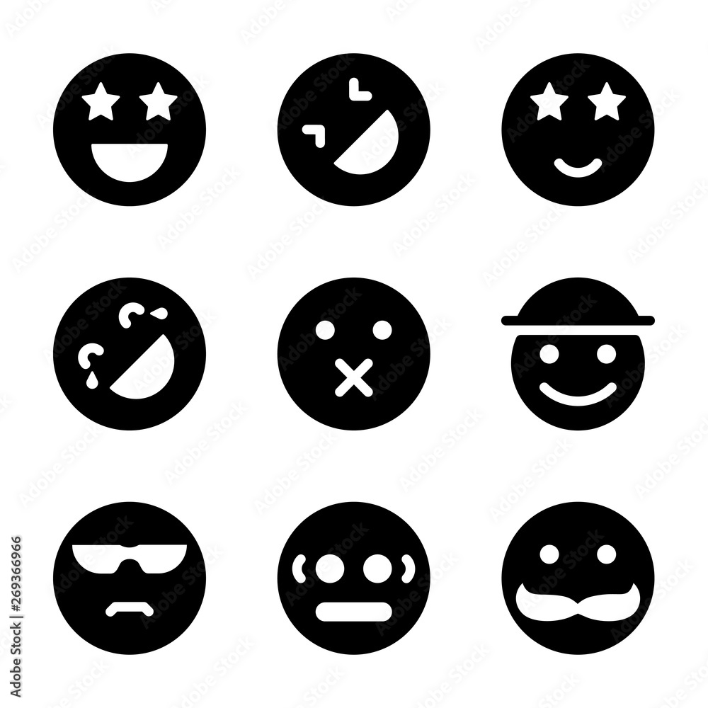 Emoticons Icons Set Emoticons Icons Set
