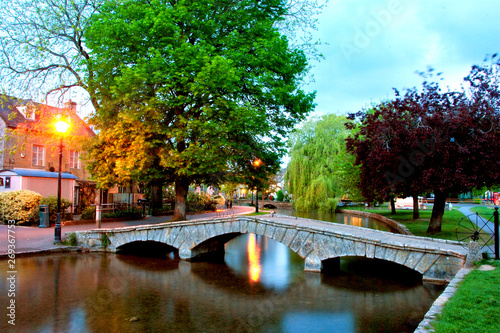 Bourton on the Water Cotswolds Gloucestershire England
