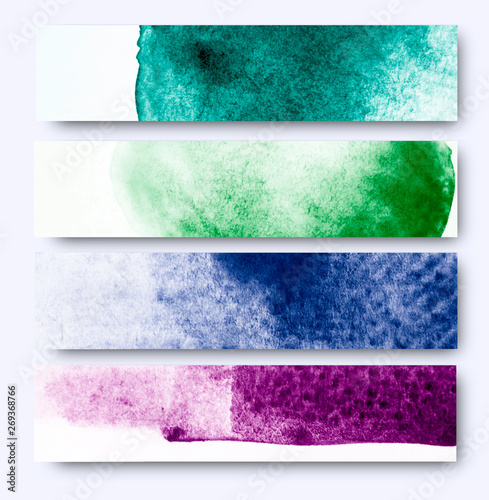 colorful watercolor texture background