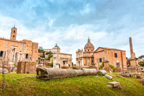 Roman Forum, Via dei Fori Imperiali, Rome - Italy