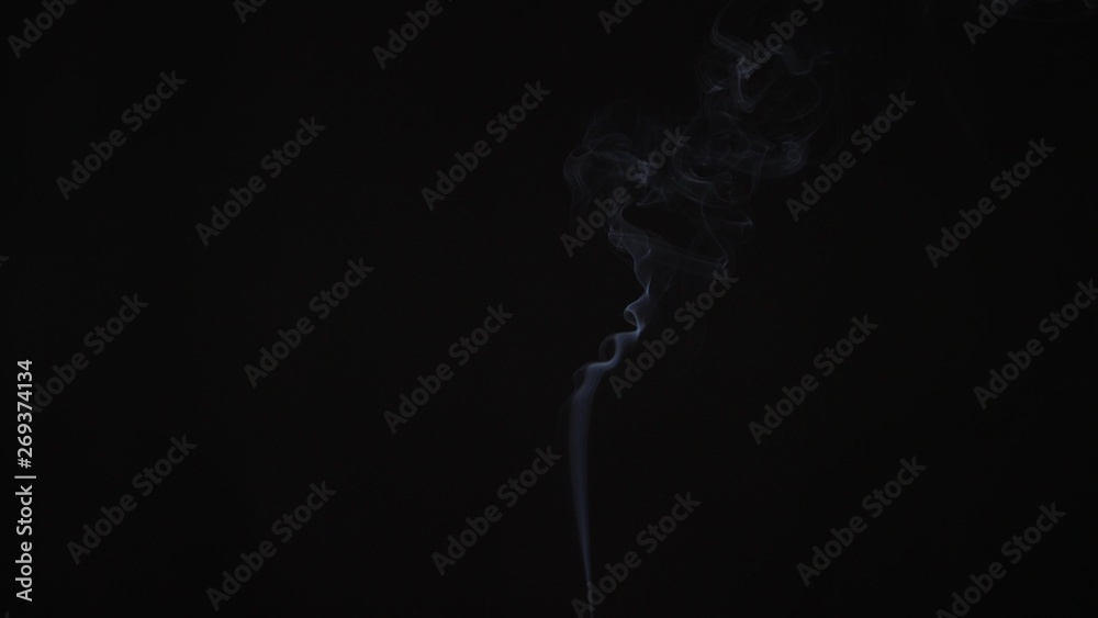 Emergence of a thin stream of smoke or steam vape. Cigarette smoke, beautiful and high-quality background animation Emergence of a thin stream of smoke or steam vape. Cigarette smoke, beautiful and high-quality background animation