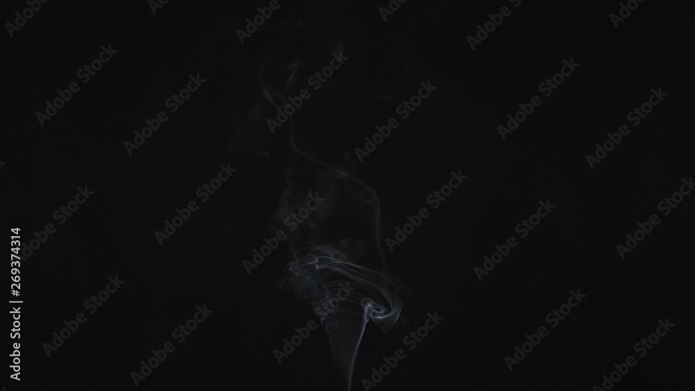 Emergence of a thin stream of smoke or steam vape. Cigarette smoke, beautiful and high-quality background animation Emergence of a thin stream of smoke or steam vape. Cigarette smoke, beautiful and high-quality background animation