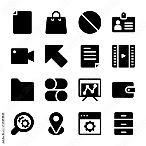 Interface Solid Icons