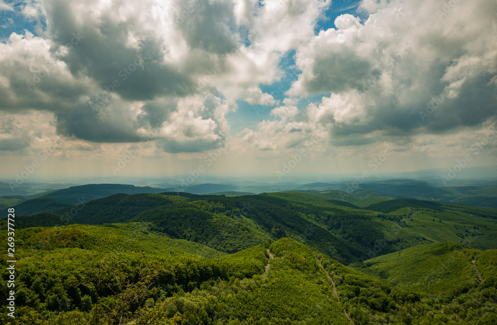 Bél-kő view in Bélapátfalva  hiking route magnificent landscape Hungary