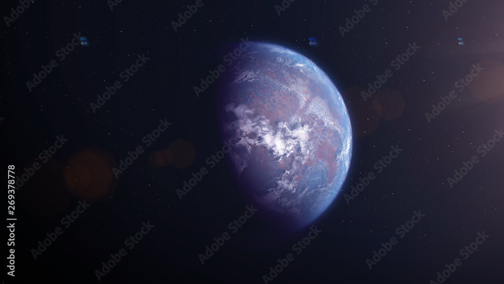 Obraz premium exoplanet