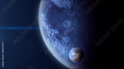 Fototapeta Naklejka Na Ścianę i Meble -  exoplanet
