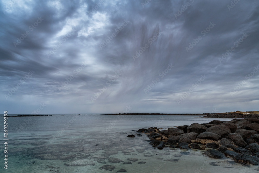 Approaching storm at Port Fairy, Victoria, Australia