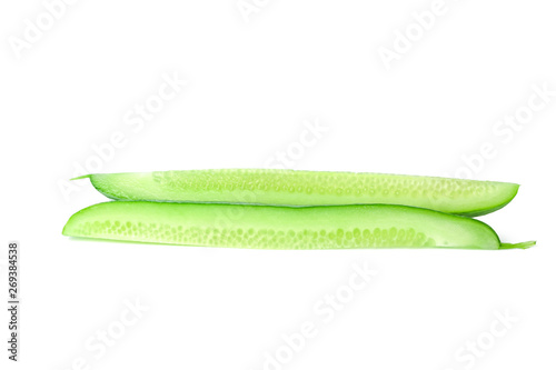 Cucumber isolated on white background