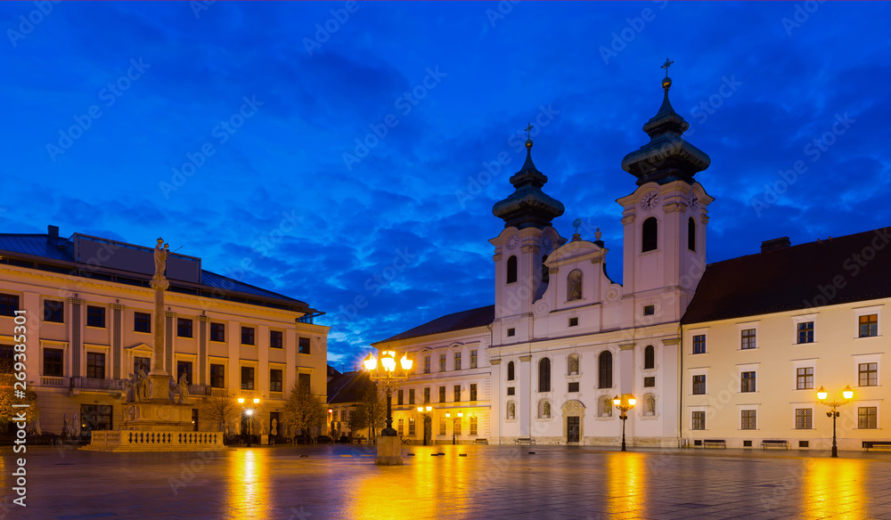 Cathedral of Gyor, Hungary