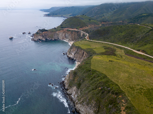 Pacific coast highway in California, USA
