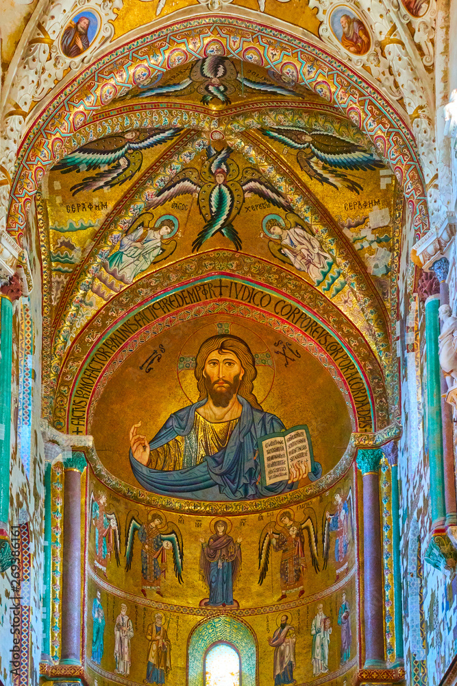 Mosaics in Duomo di Cefalu