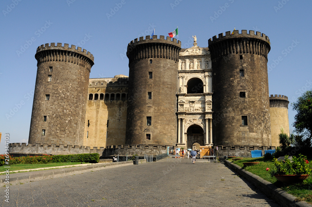 Castel Nuovo ft90_6059 Maschio Angioino Napoli Campania Italia