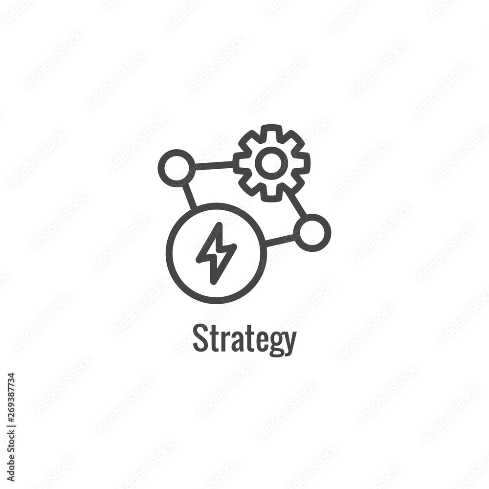 New Business Process Icon | Strategy phase New Business Process Icon | Strategy phase