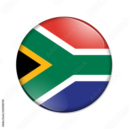 South Africa country flag badge button Free Download South Africa country flag badge button - GFXLoad