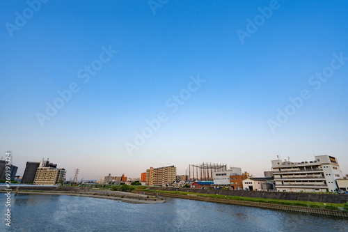 東淀川 都市風景