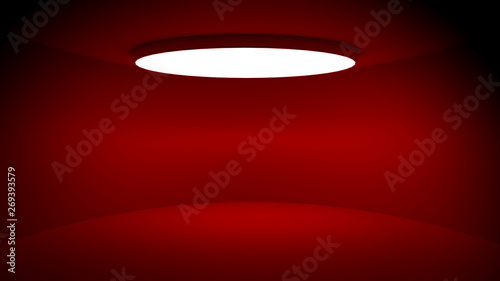 stage with spotlight