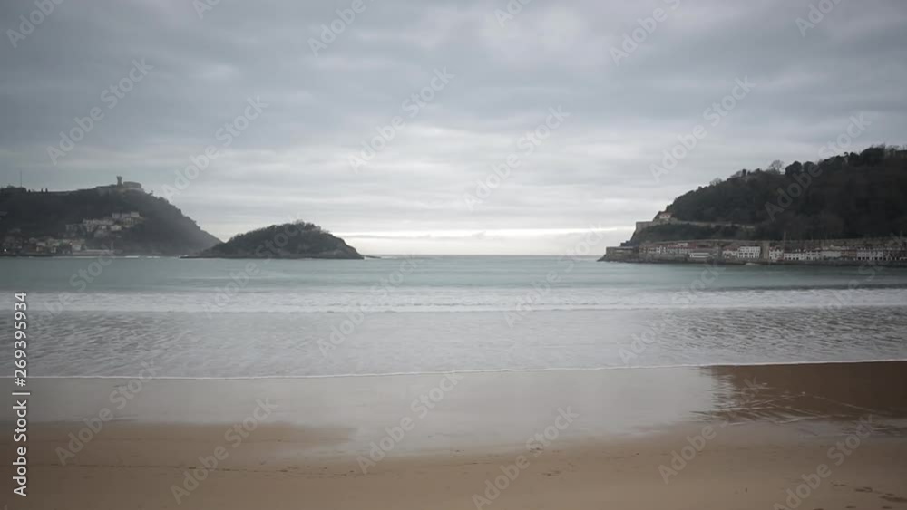 Playa de la Concha San Sebastian España Playa de la Concha San Sebastian España
