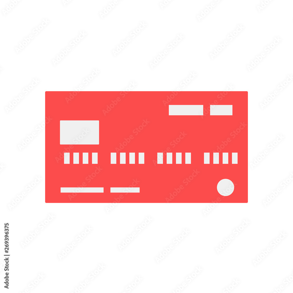 Credit card icon Vector Credit card icon Vector