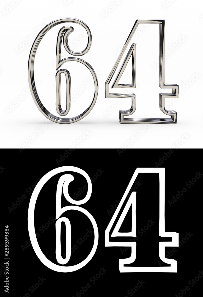 Silver number sixty-four years Silver number sixty-four years
