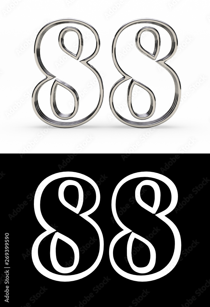 Silver number eighty-eight years Silver number eighty-eight years