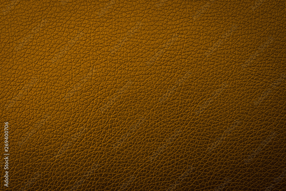 Gold leather texture for background, abstract of sofa