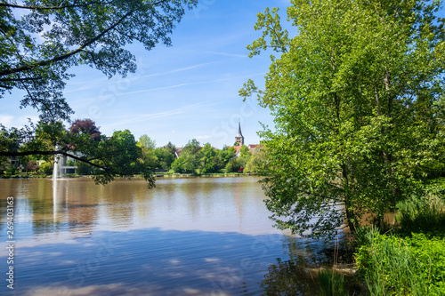 cloister lake in Sindelfingen Germany