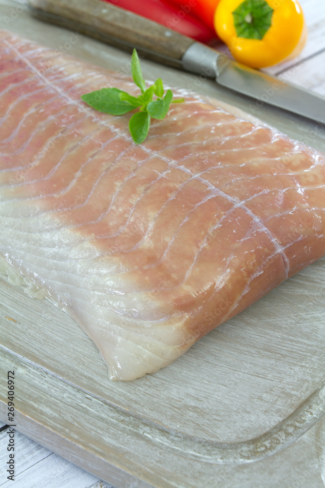 Εκτύπωση καμβά filet de lieu cru