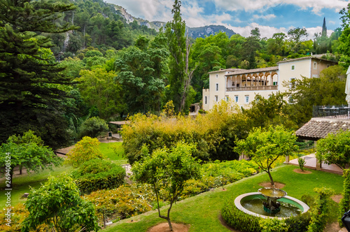 View of La Granja de Esporles the museum of tradition and history of Majorca