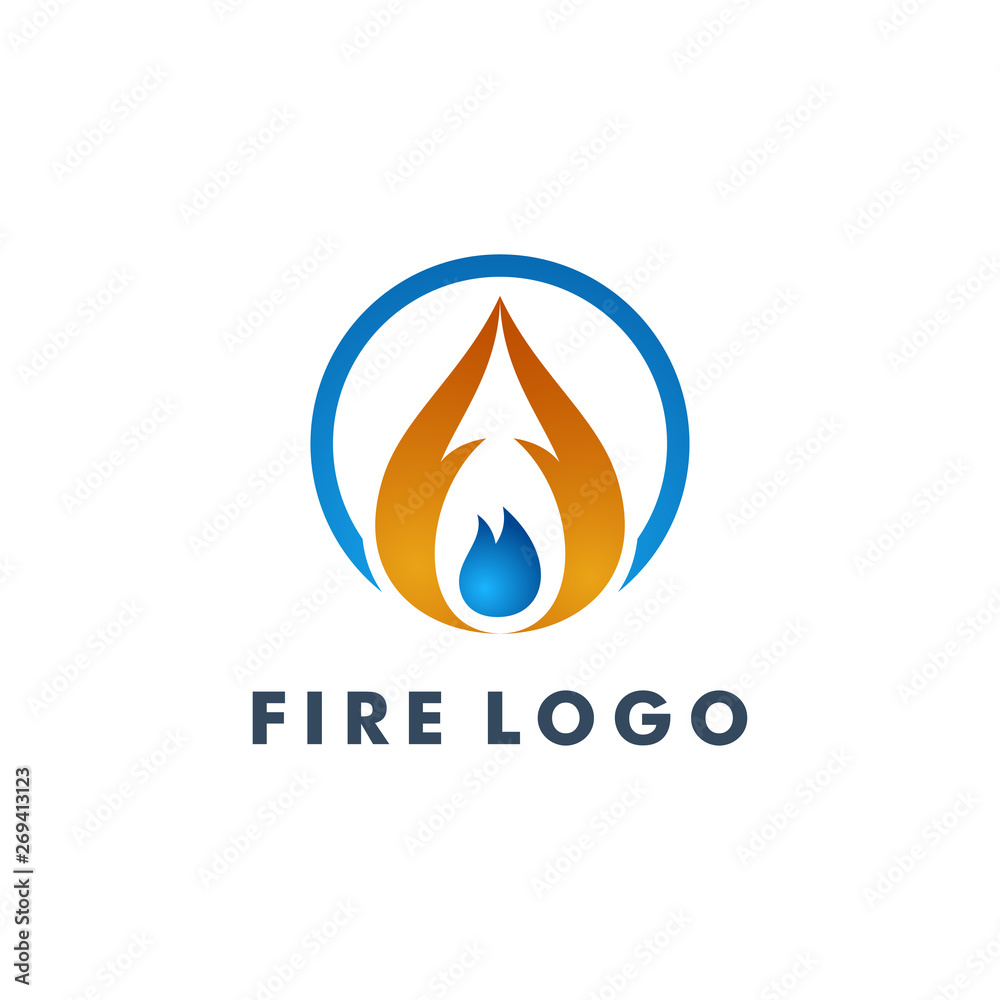 Fire logo template. flame icon design - vector Fire logo template. flame icon design - vector