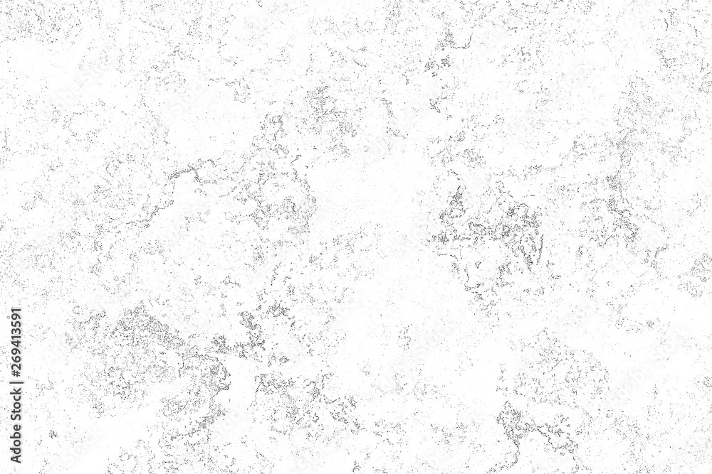 Black noise on a white background