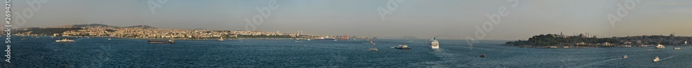 Bosphorus Dardanelles panorama