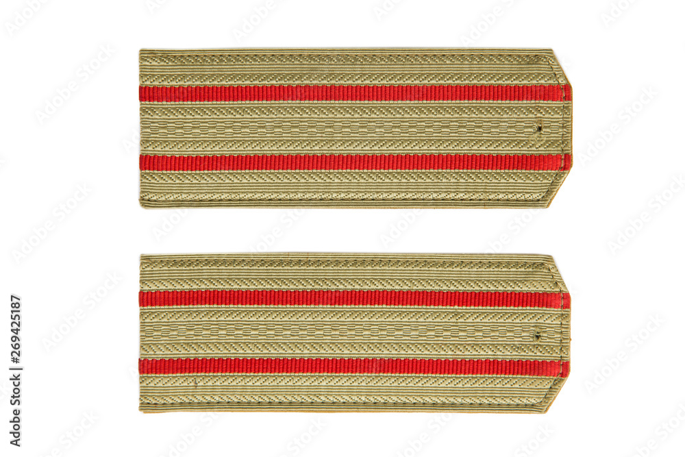 Soviet army officer shoulder strap Soviet army officer shoulder strap