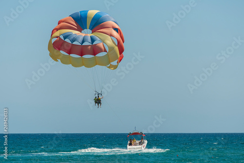 Parasailing photo