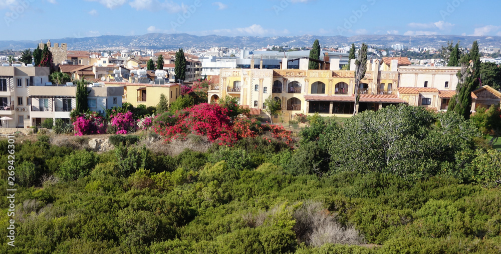 Obraz premium Cyprus. Beautiful summer landscape on Paphos.