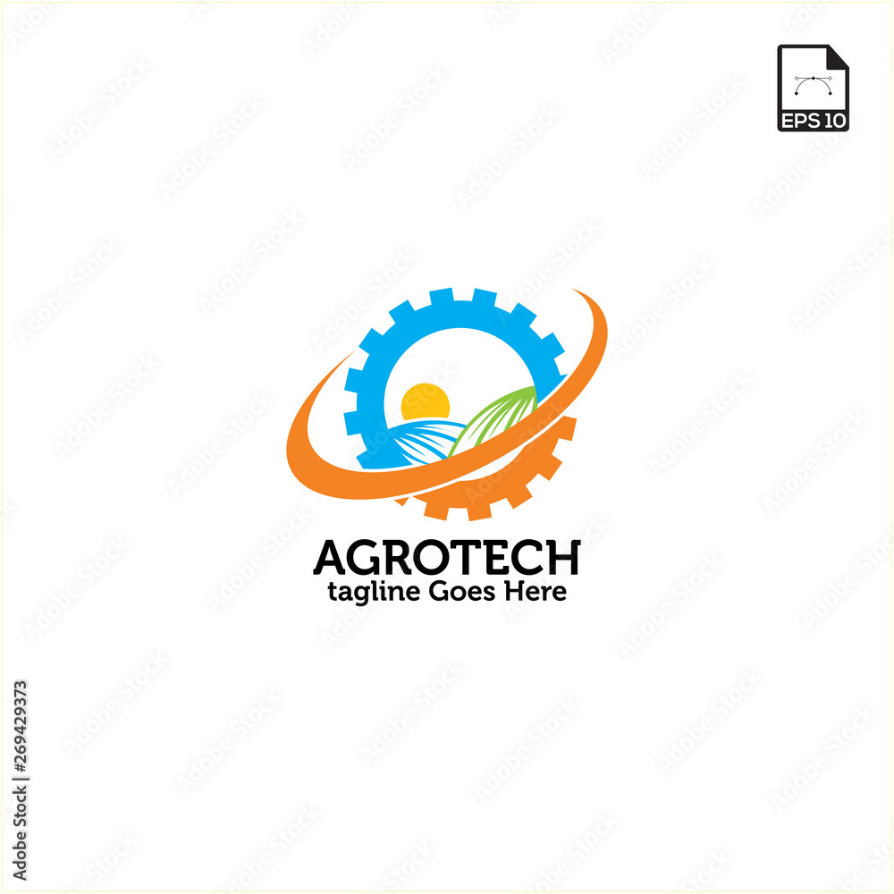 simple concept logo design agriculture technology and farm simple concept logo design agriculture technology and farm