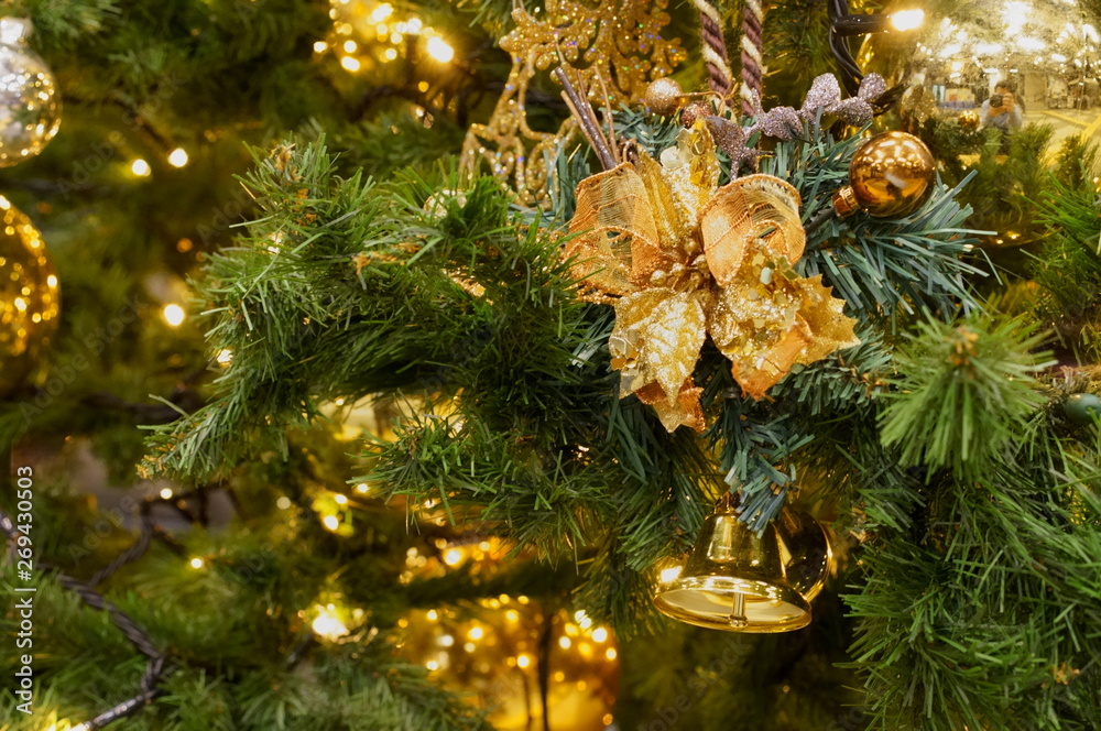 Christmas tree Decoration ornament illumination Christmas tree Decoration ornament illumination