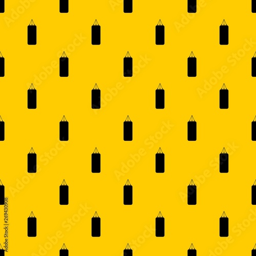 Punching bag for boxing pattern seamless vector repeat geometric yellow for any design