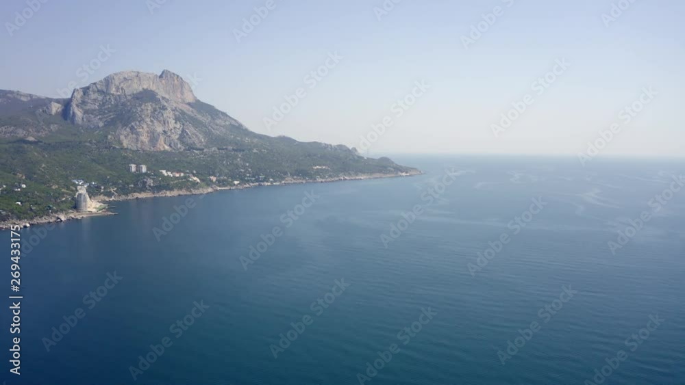 The Bukhta Laspi hotel in Crimea. The Bukhta Laspi hotel in Crimea.