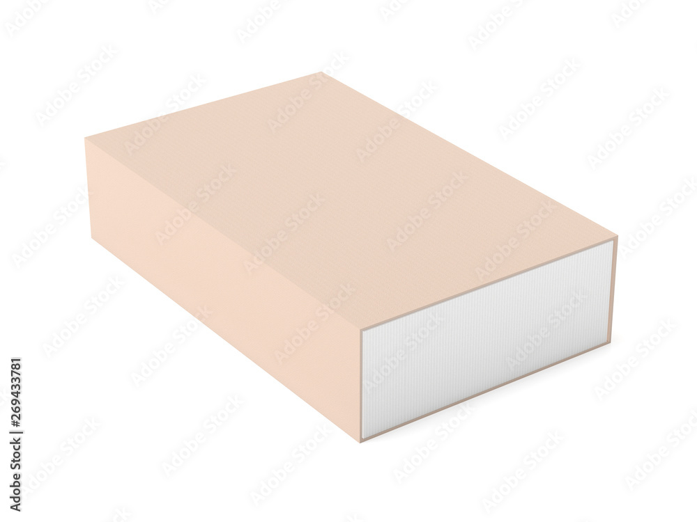 Blank matchsticks box. 3d rendering illustration isolated Blank matchsticks box. 3d rendering illustration isolated
