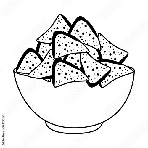 delicious nachos mexican food