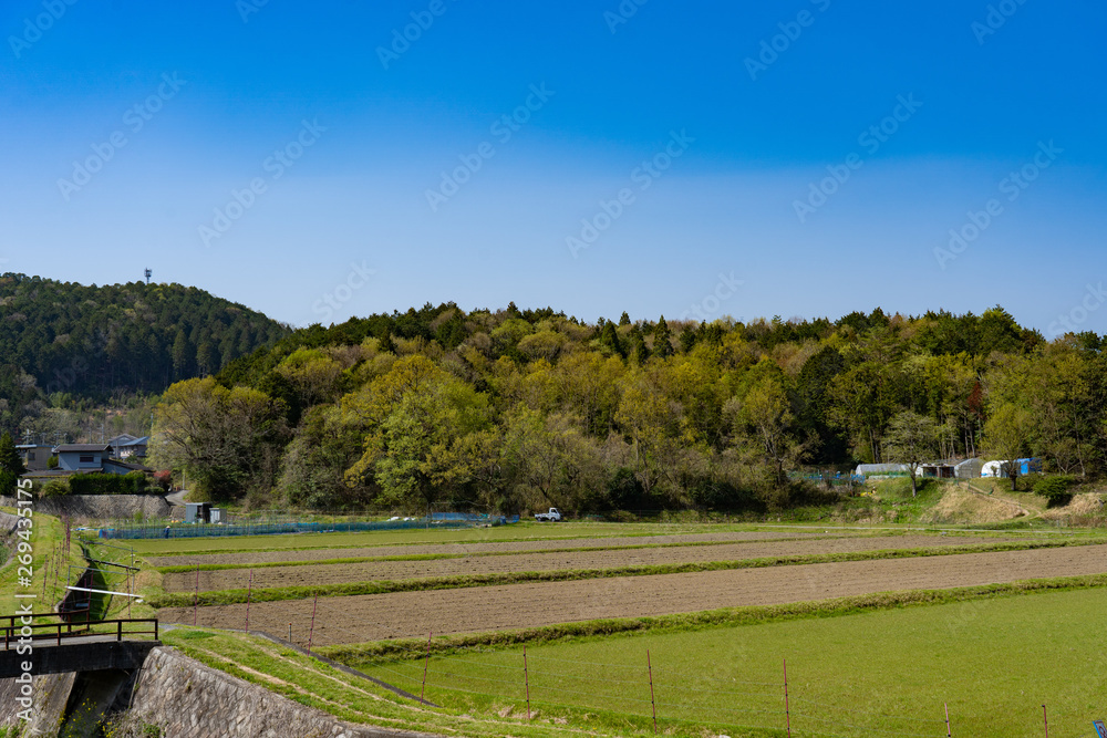 Obraz premium 能勢町 周辺景色