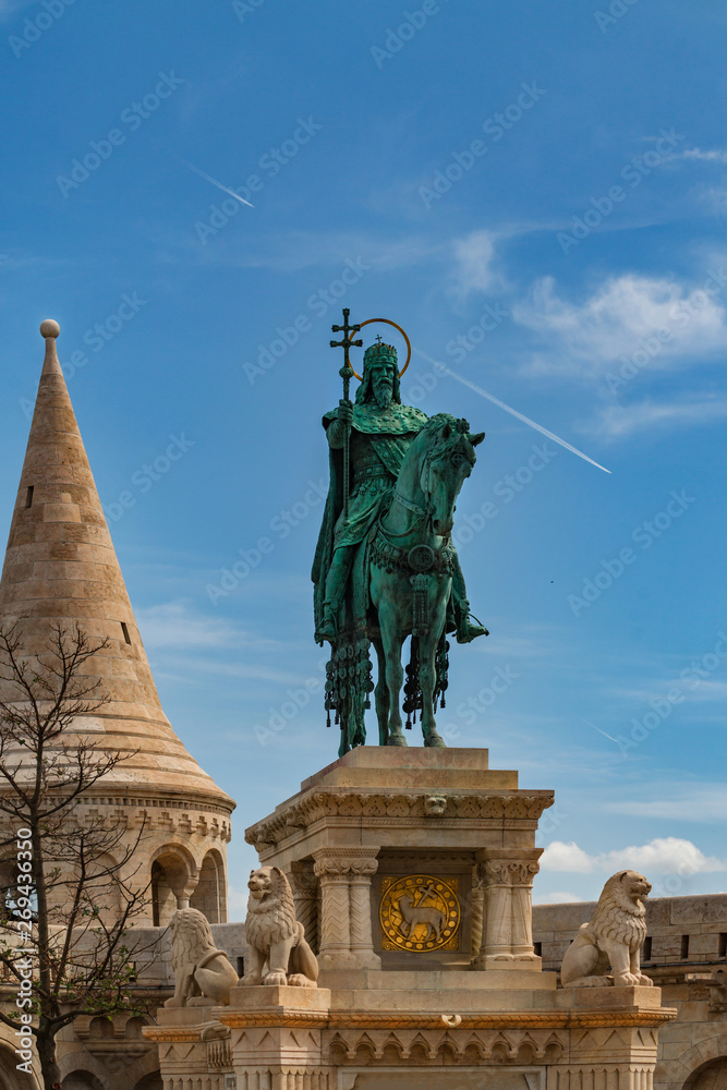 Obraz premium Fisherman's Bastion in Budapest