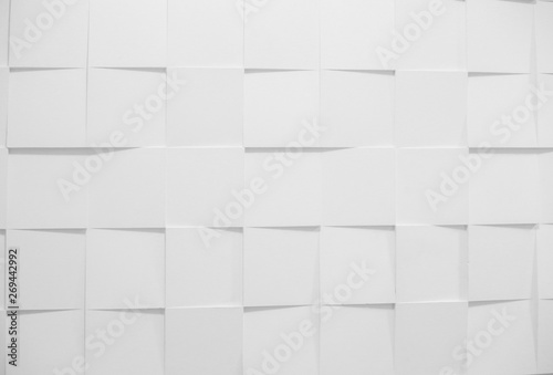 Abstract white texture background design. 3d paper for book, poster, flyer, cover, website, advertising.