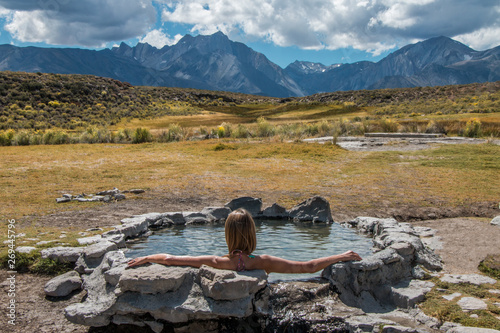 Hot Springs, Mammoth Lakes, California photo