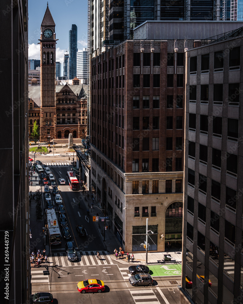 Fototapeta premium Epic City Skyline of Toronto Canada