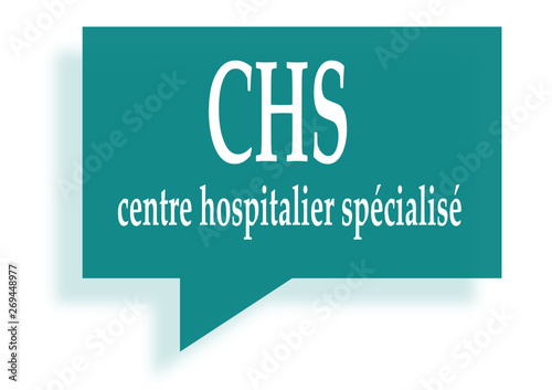centre hospilalier spécialisé sur pancarte