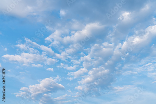 Fototapeta Naklejka Na Ścianę i Meble -  Blue sky with light cloud