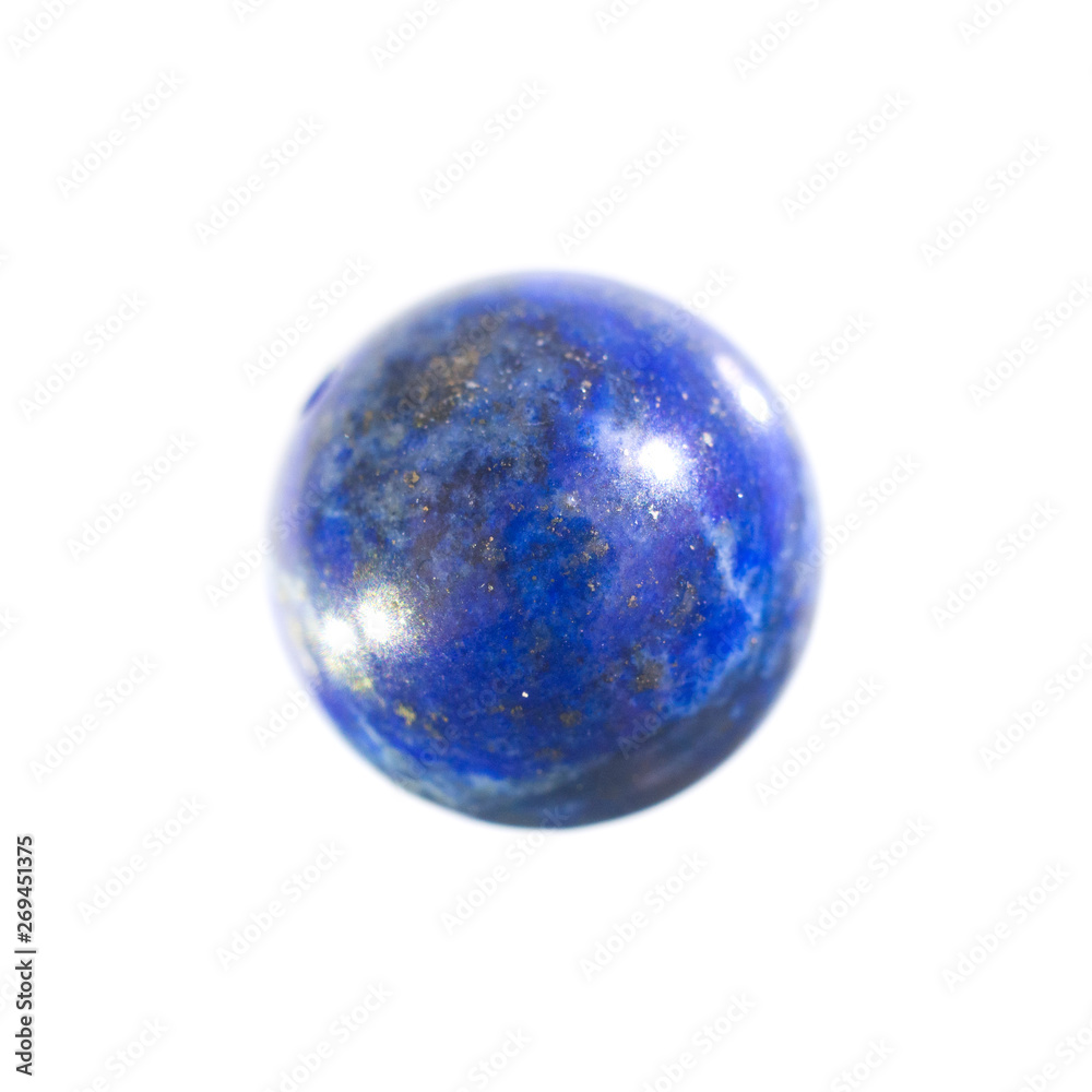 Lapis Lazuli isolated on a white background Lapis Lazuli isolated on a white background