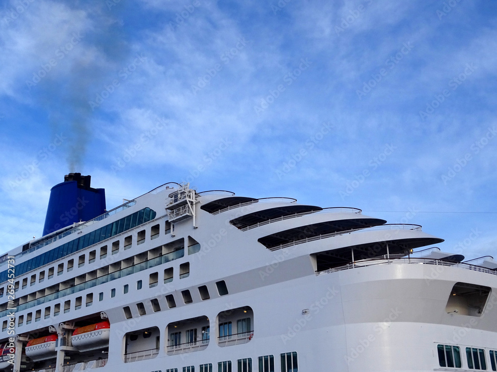 Naklejka premium Cruiser balconies view